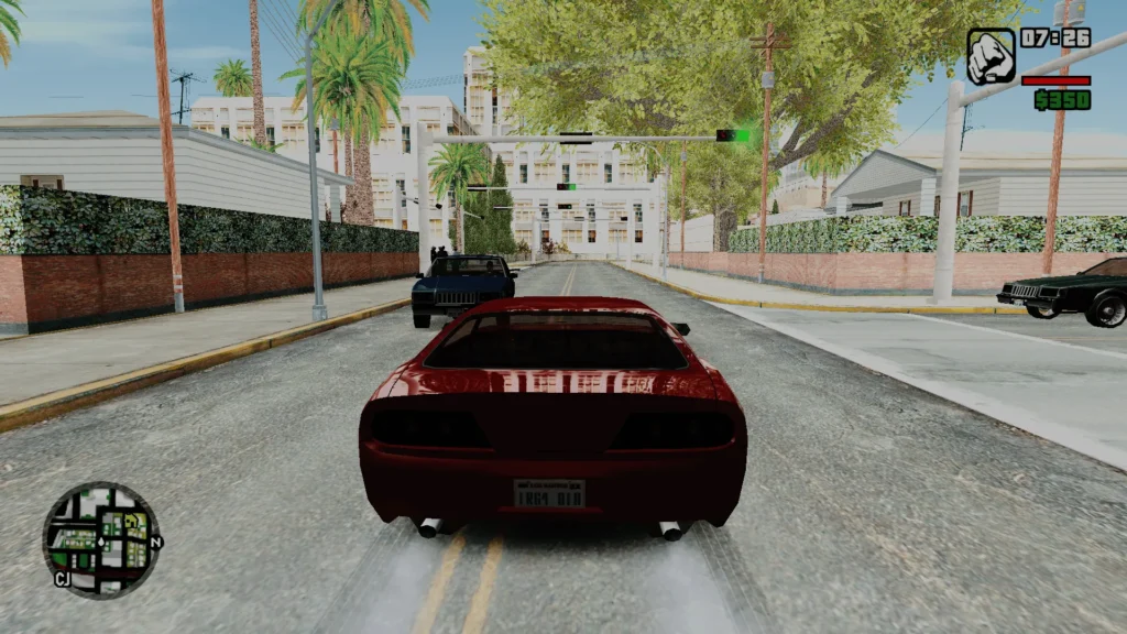 GTA San Andreas Direct Render Graphics Mod