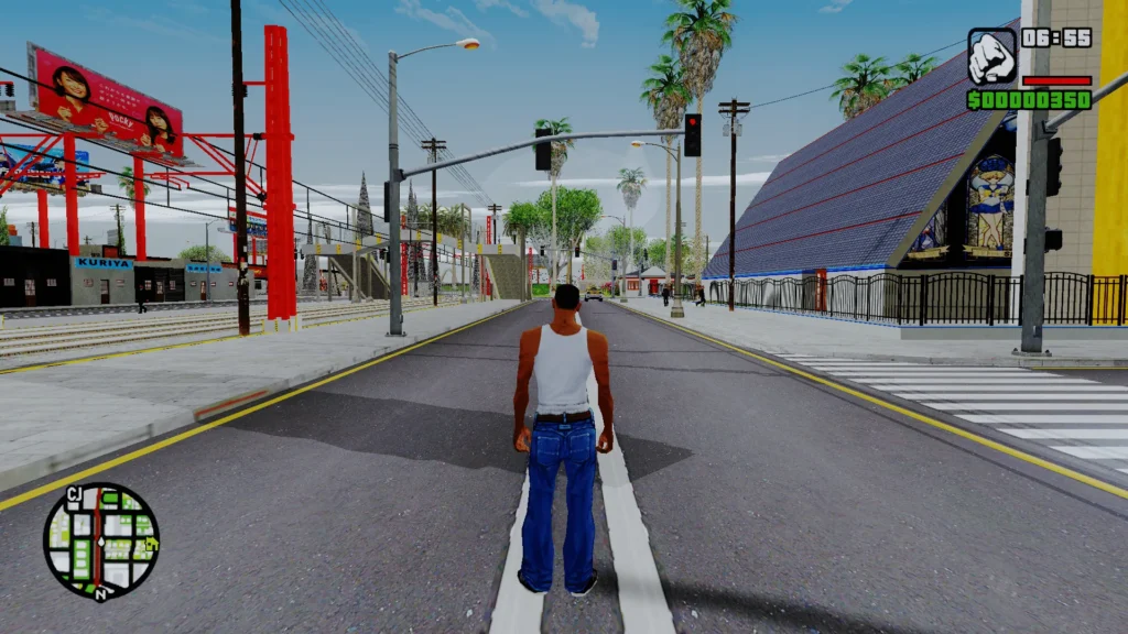 GTA San Andreas Graphics Mod Low Pc 4