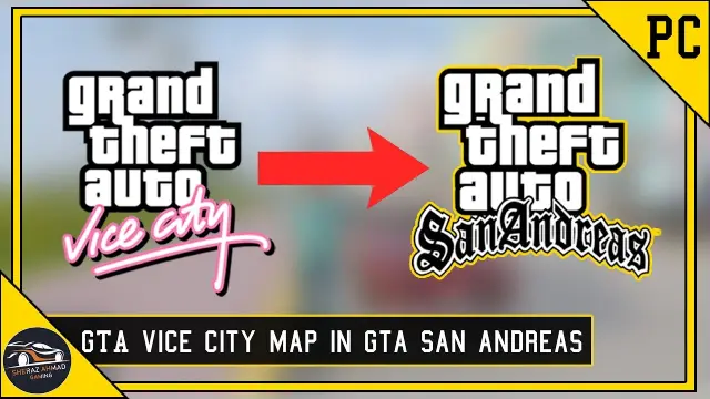 GTA Vice City Map In GTA San Andreas Pc