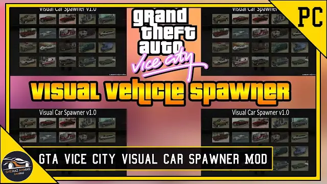 Visual Car Spawner For GTA Vice City Free Download