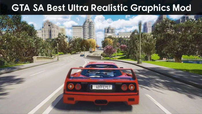GTA Sa Best Ultra Realistic Graphics Mod