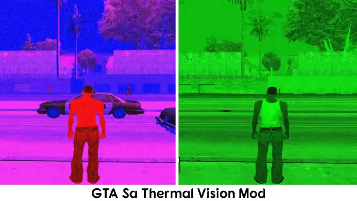 gta sa thermal vision mod