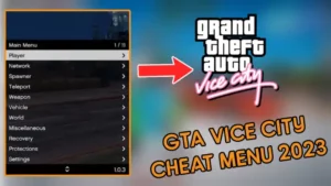 GTA Vice City Cheat Menu Download For Pc