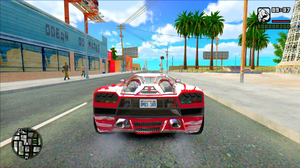 GTA San Andreas Direct Render 3.0 Graphics Mod (Low End Pc)
