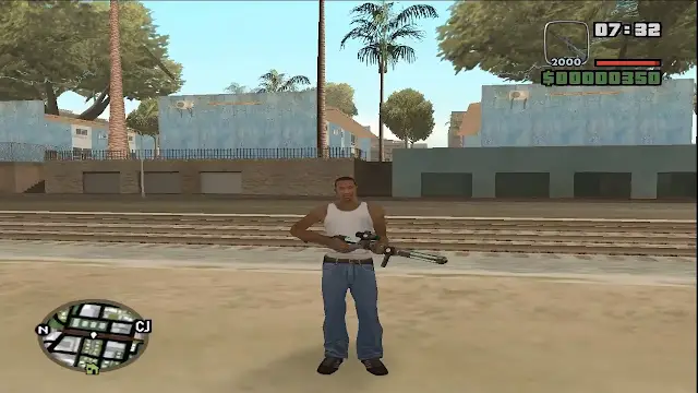 Alien Guns Mod For GTA San Andreas Pc