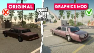 GTA San Andreas ENBSeries VisionX 1.0 Graphics Mod