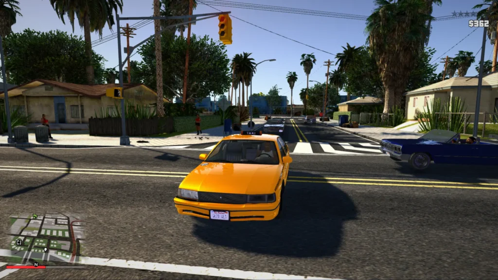 GTA San Andreas Realistic Graphics Mod For Low End PC