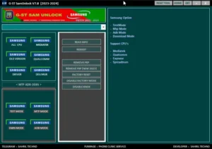 G-ST Samunlock V7.8 Free Download (Working 100%)