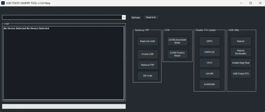 Download GSM Tokyo SamFRP Tool V1.0.0