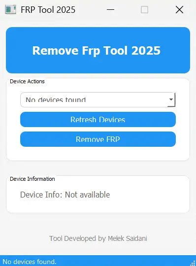 FRP TOOL 2025 Itel, Infinix, and Tecno SPD Devices